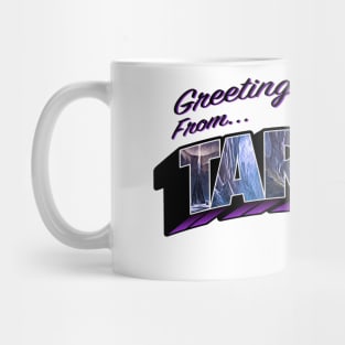 Greetings from Targon vintage Mug